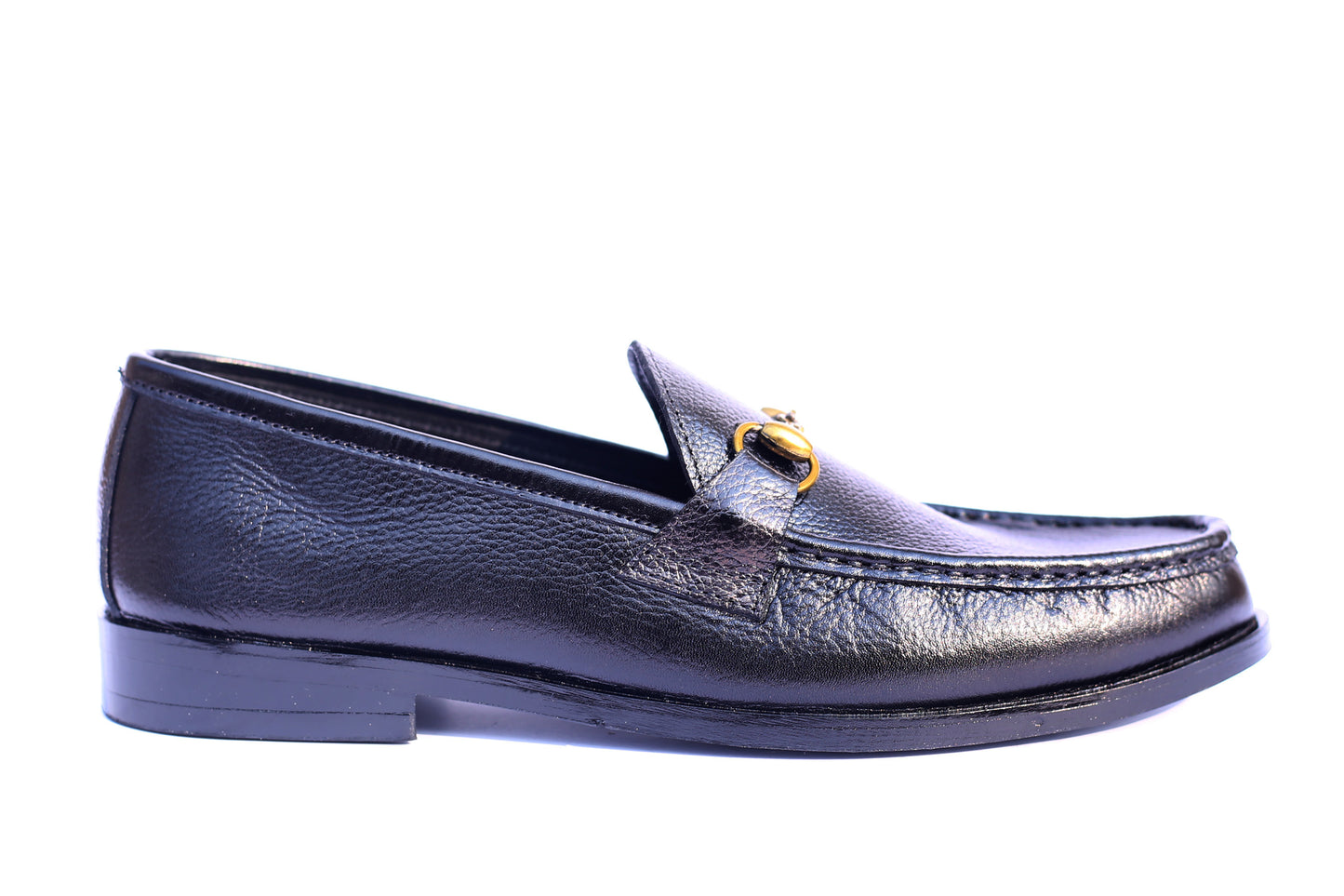 The "Cavendish" Grain Leather Horsebit Loafers
