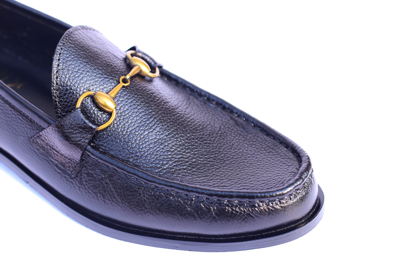The "Cavendish" Grain Leather Horsebit Loafers